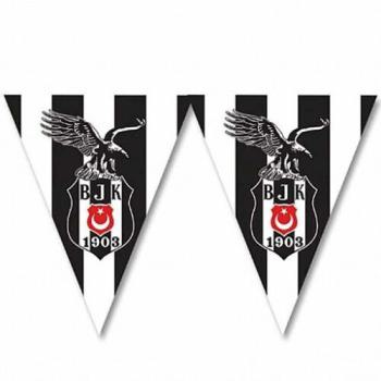 Beşiktaş lizenzierte Fahnen Set 3,20m 1 Set 11 Fahnen